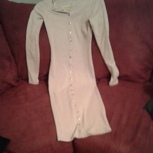 Long sleeve fit dress